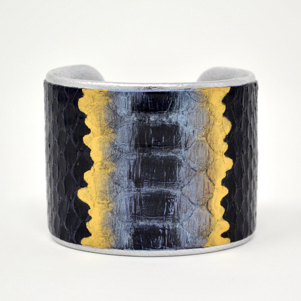 2” Midnight Python with Silver Liner